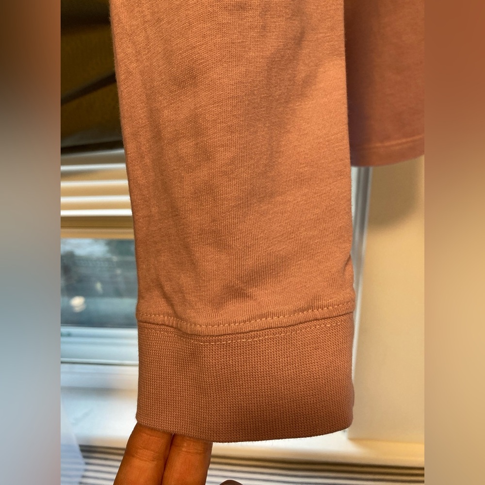 NWOT Life Is Good Women’s Mauve/Pink Long Sleeve Tee, with Cat Snowman, Size XL - Picture 7 of 13